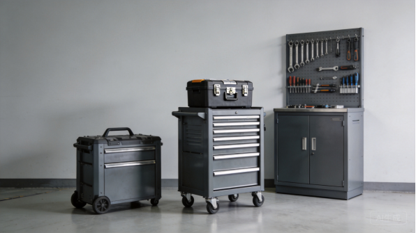 Industrial tool cabinets and roller chests