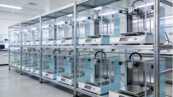 Ligne de production de carénages pour imprimante 3D en usine