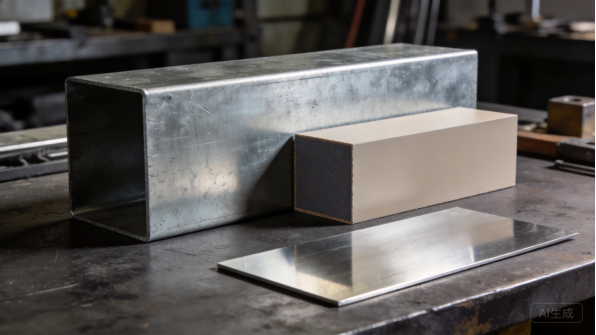 Custom sheet metal enclosure with a polished front panel