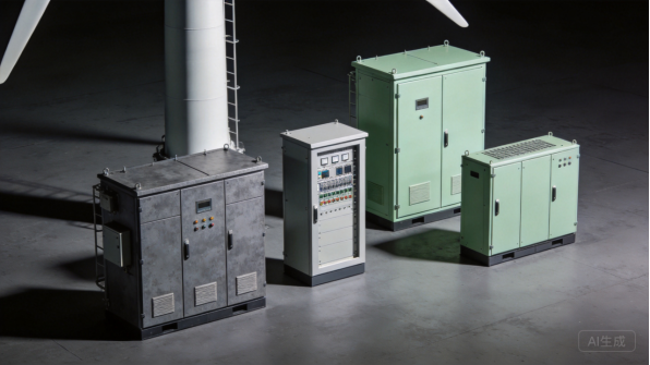 Green metal enclosures and cabinets for outdoor equipment