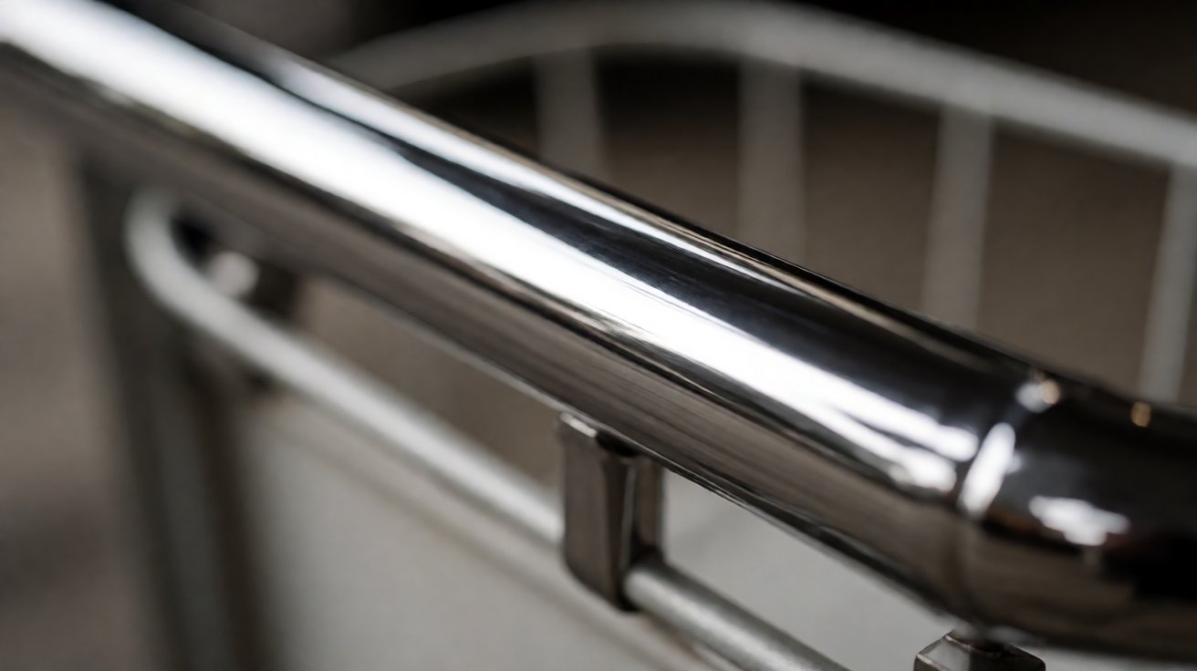 luggage cart - A loaded luggage cart under a test weight, checking deflection and caster behaviour.
