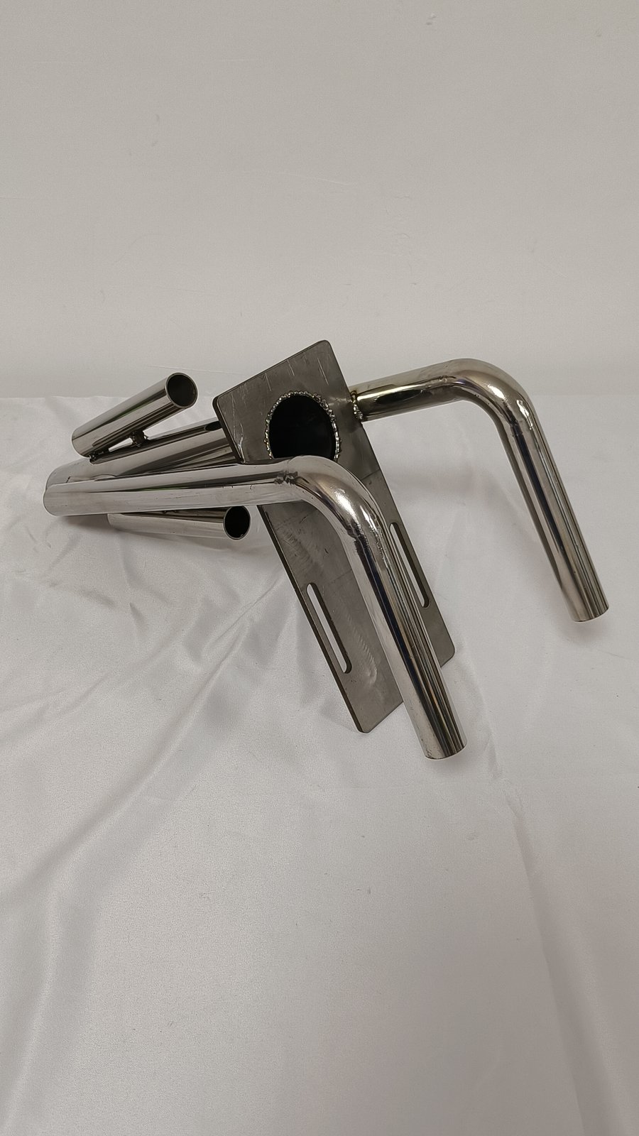 sheet metal welding - A polished tube assembly where every weld has been blended into the parent metal.